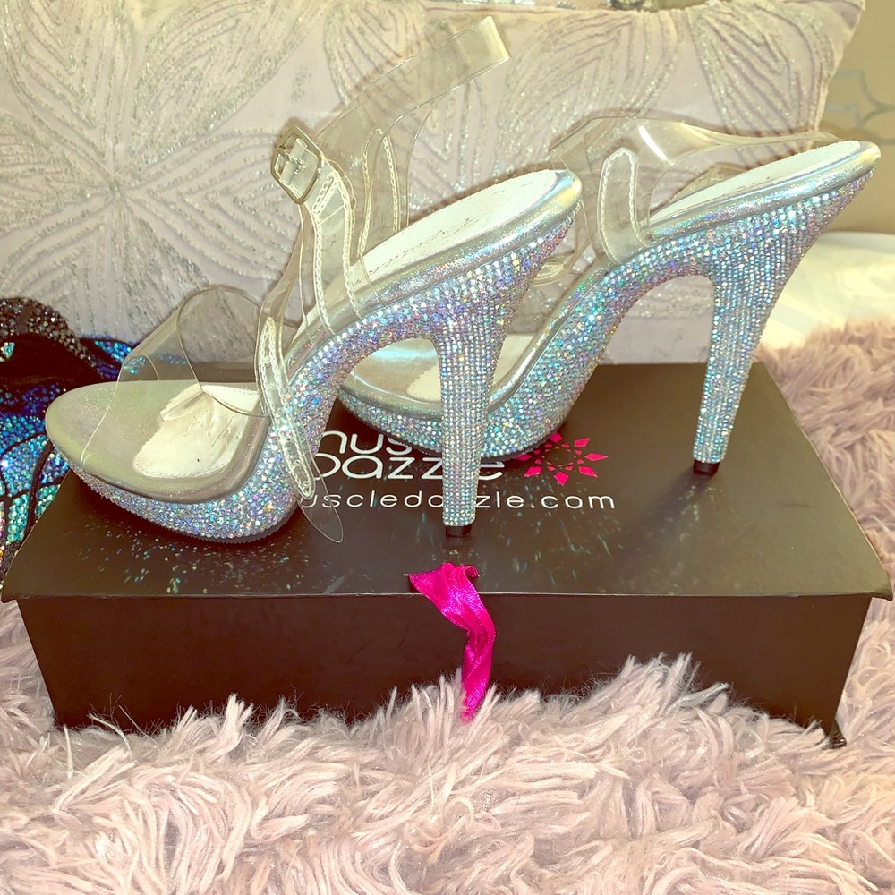 Rhinestone heels